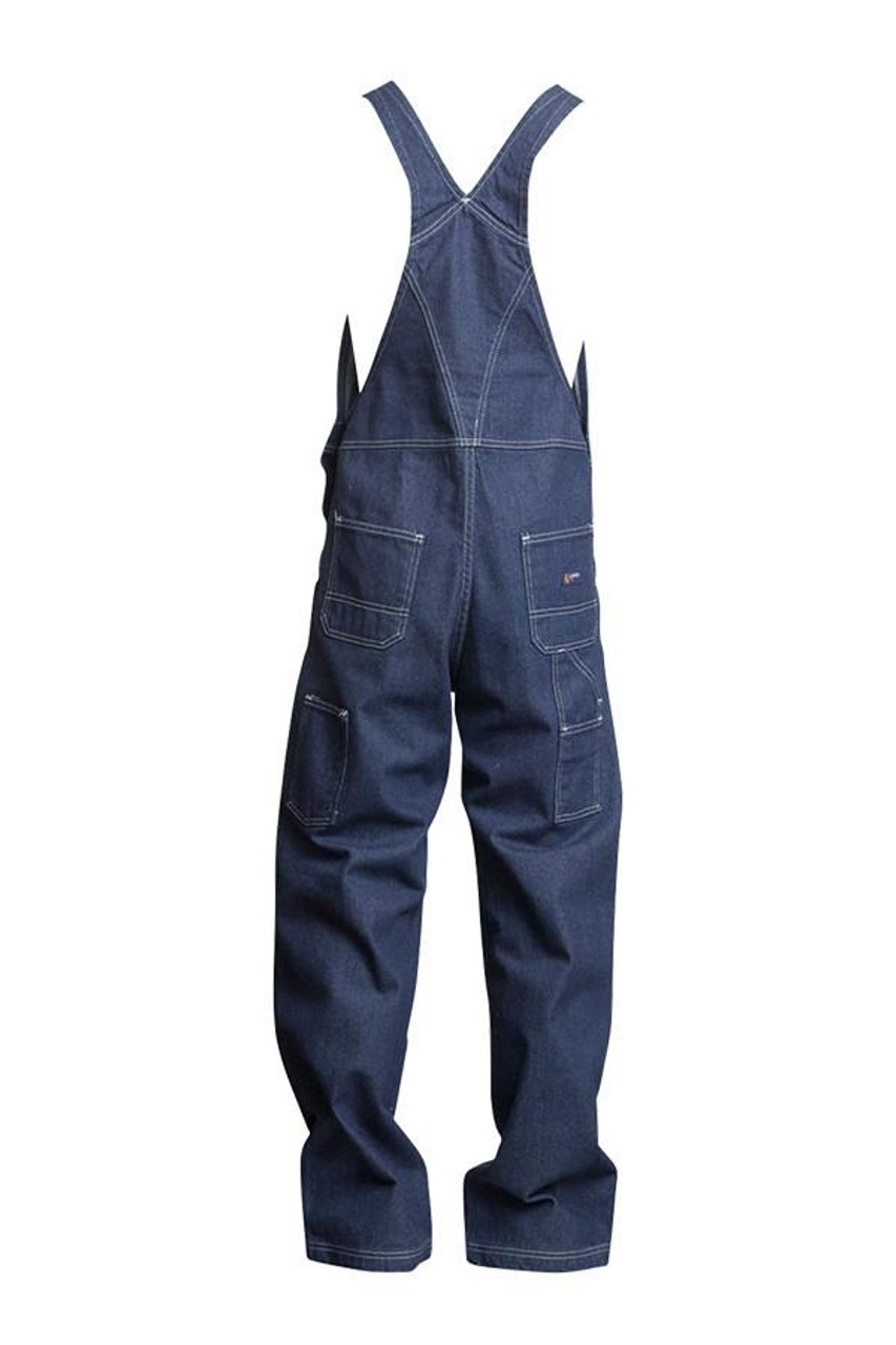 FR Denim Bib Overalls | 100% Cotton